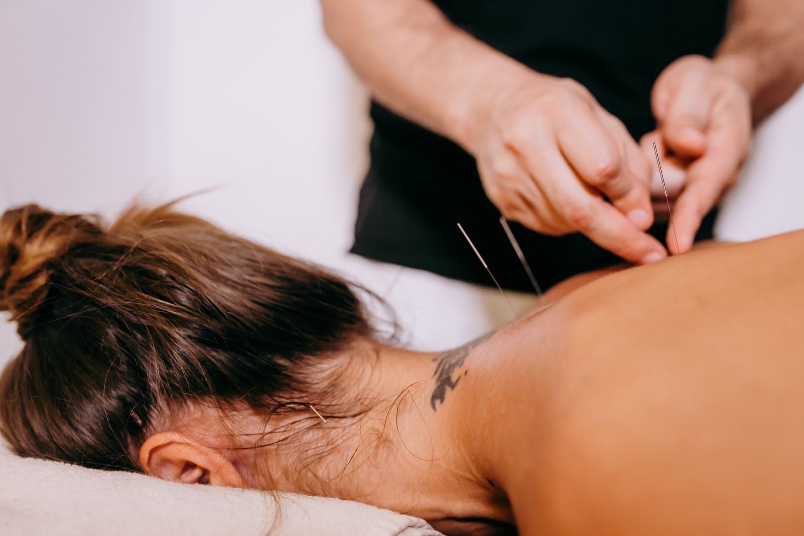 Professional osteopathy treatment room