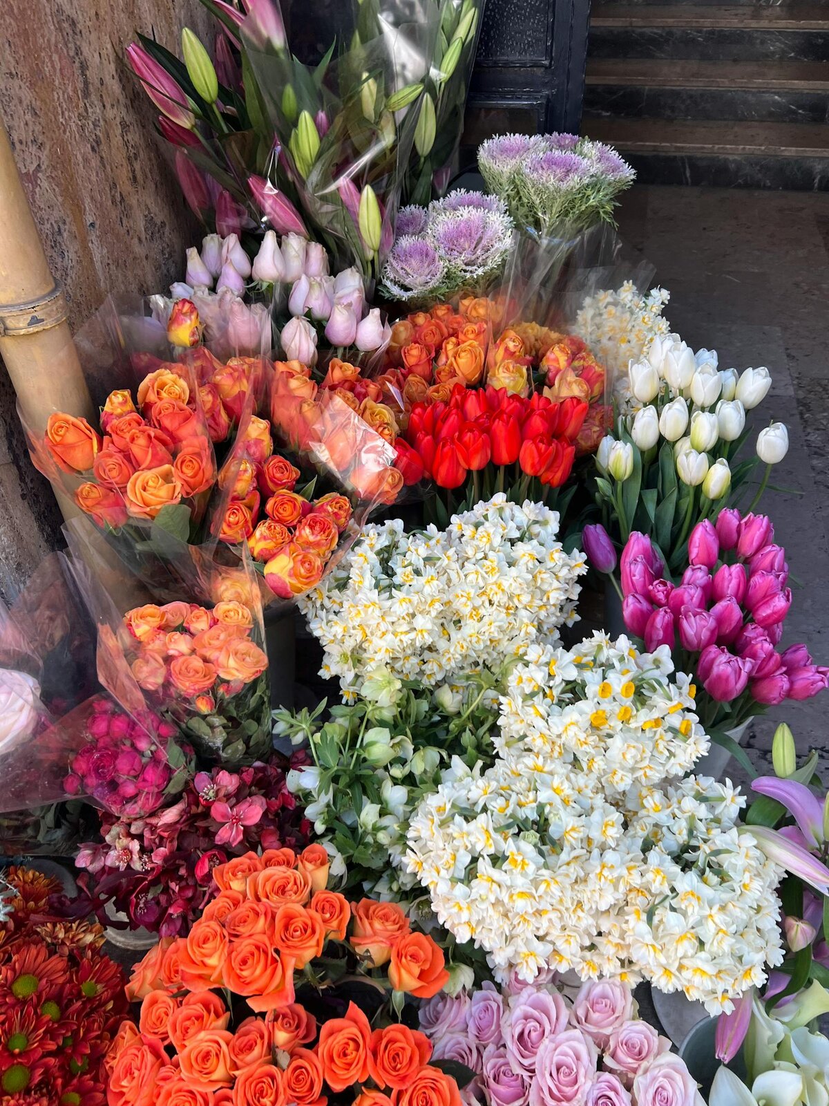 Vibrant flower bouquet