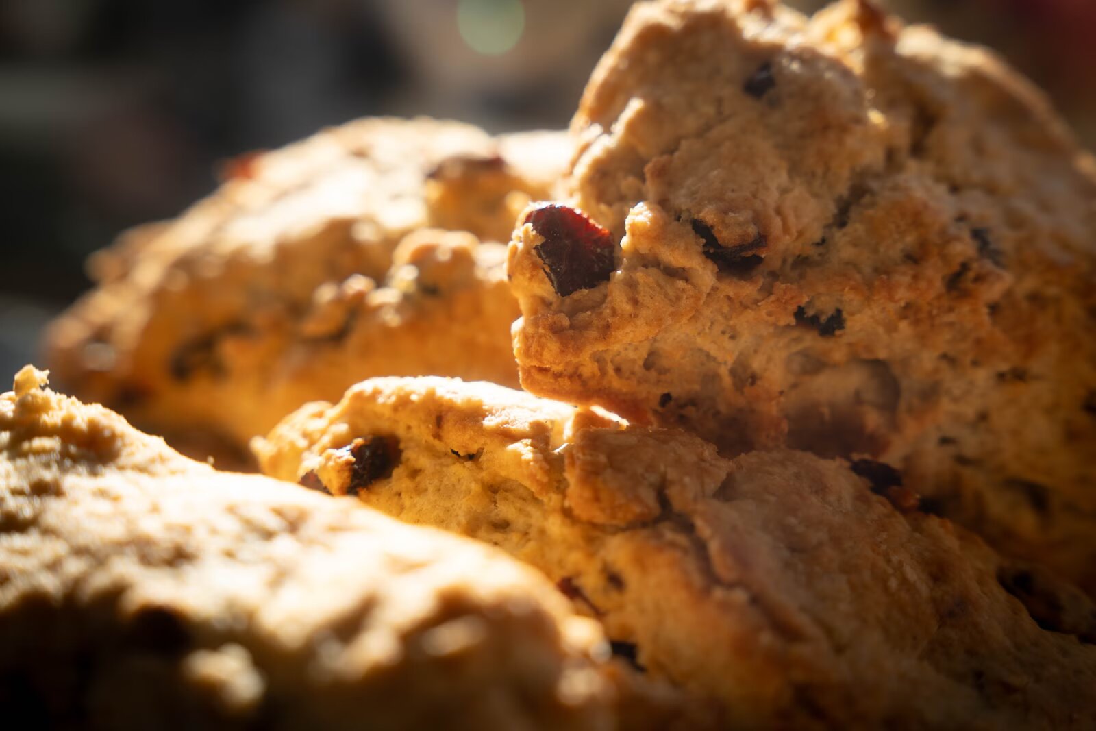 Fresh scones and pastries