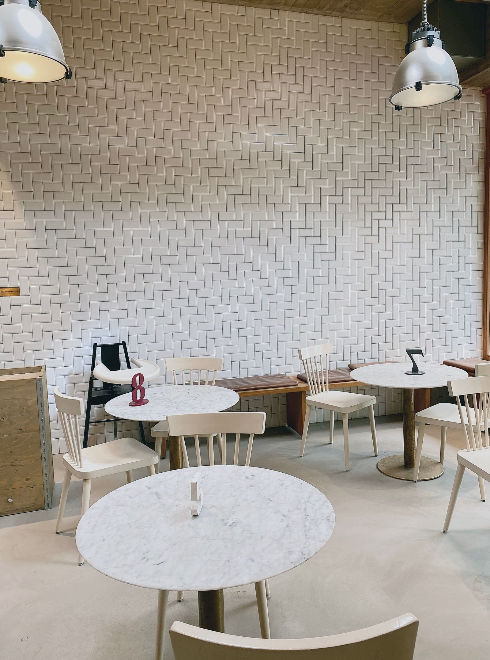 The Terrace Cafe - bright, airy interior